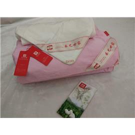 帶標(biāo)白色蠶絲套子